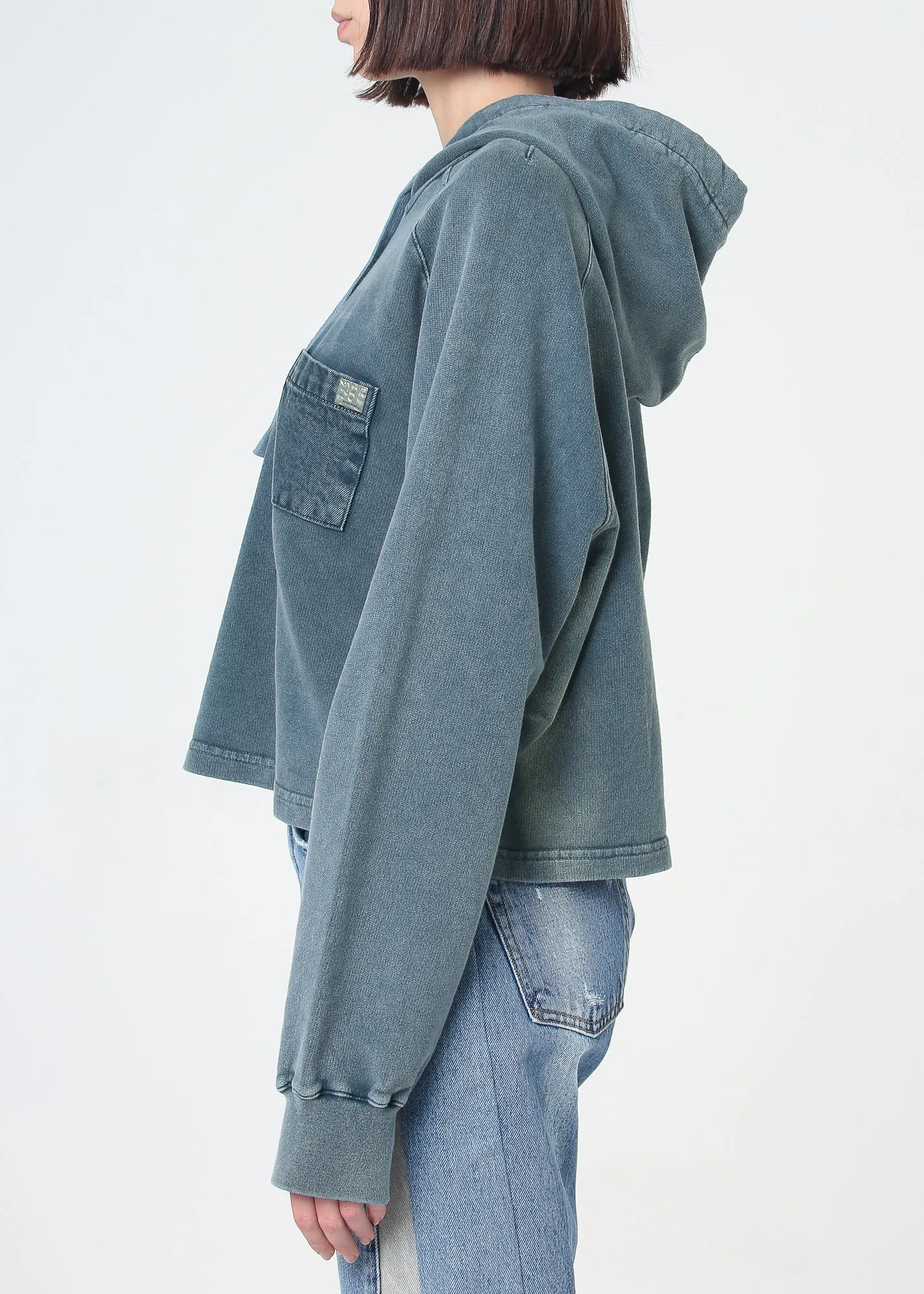 Rihanna Cropped Hoodie