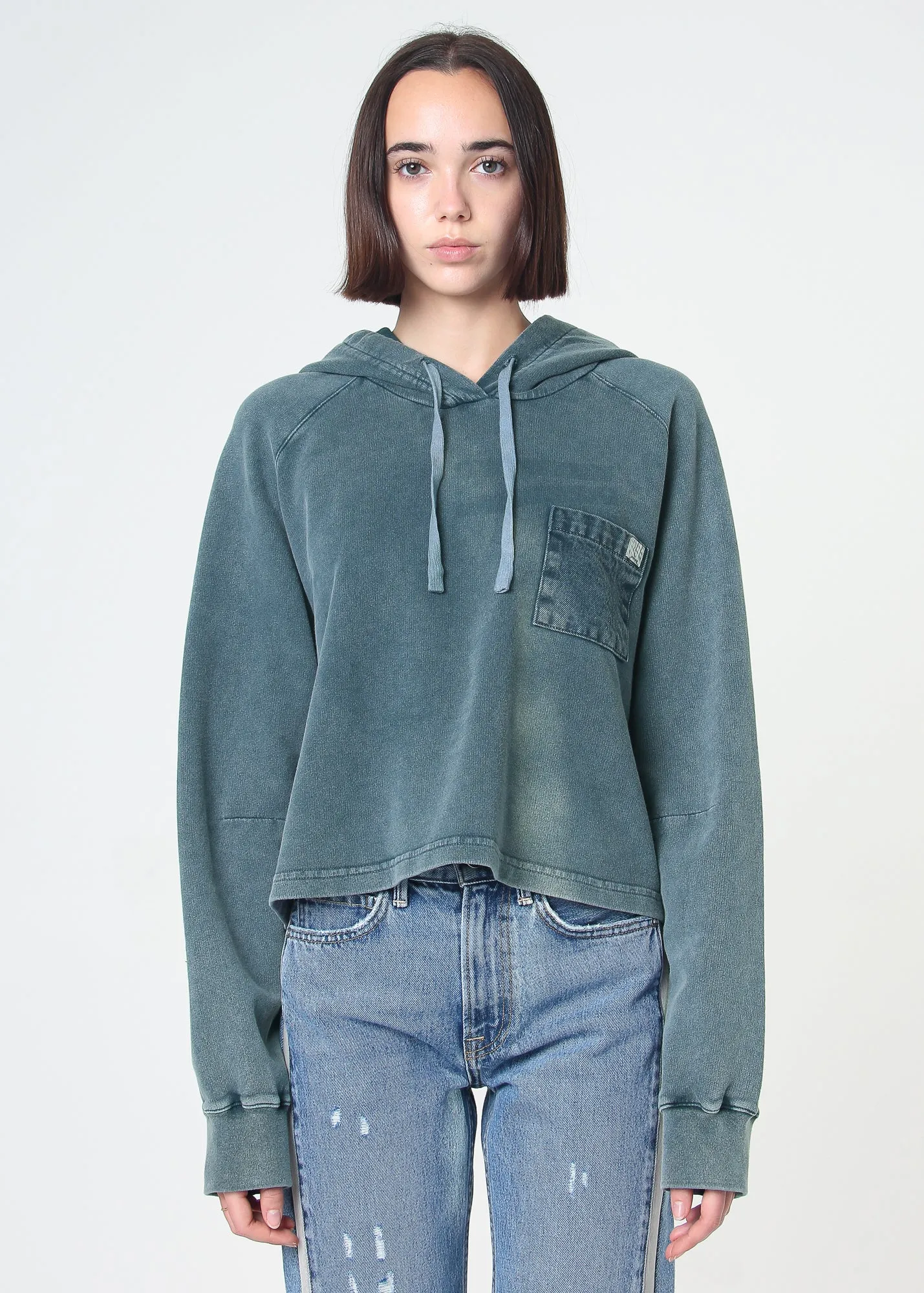 Rihanna Cropped Hoodie