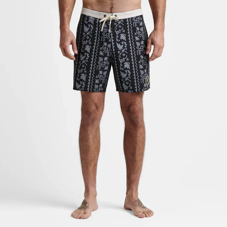 Roark Chiller 17" Boardshorts Sadra Black
