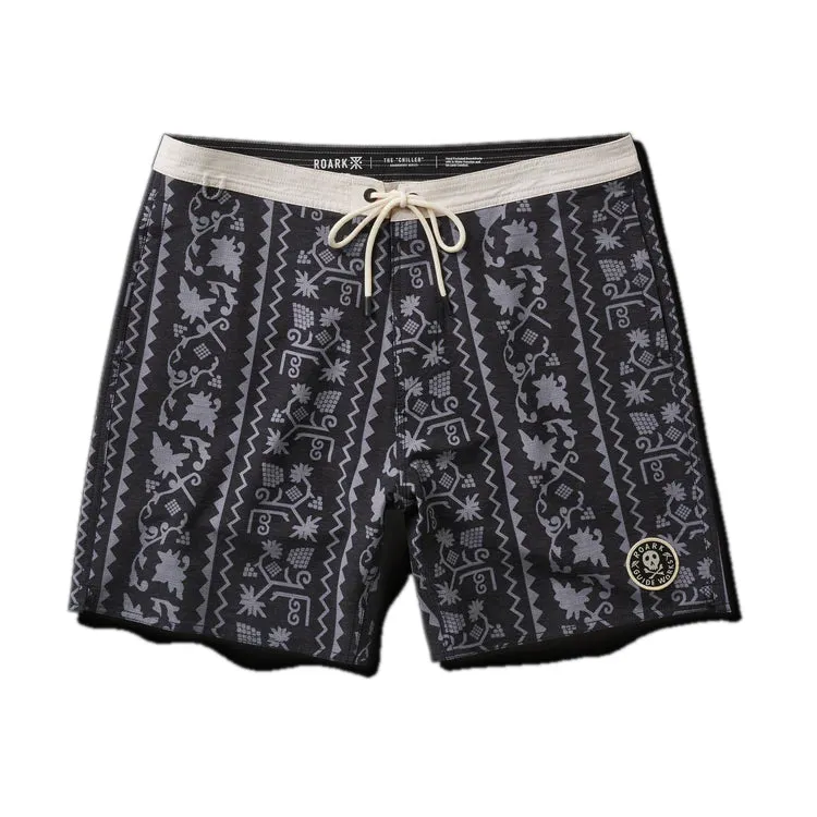 Roark Chiller 17" Boardshorts Sadra Black
