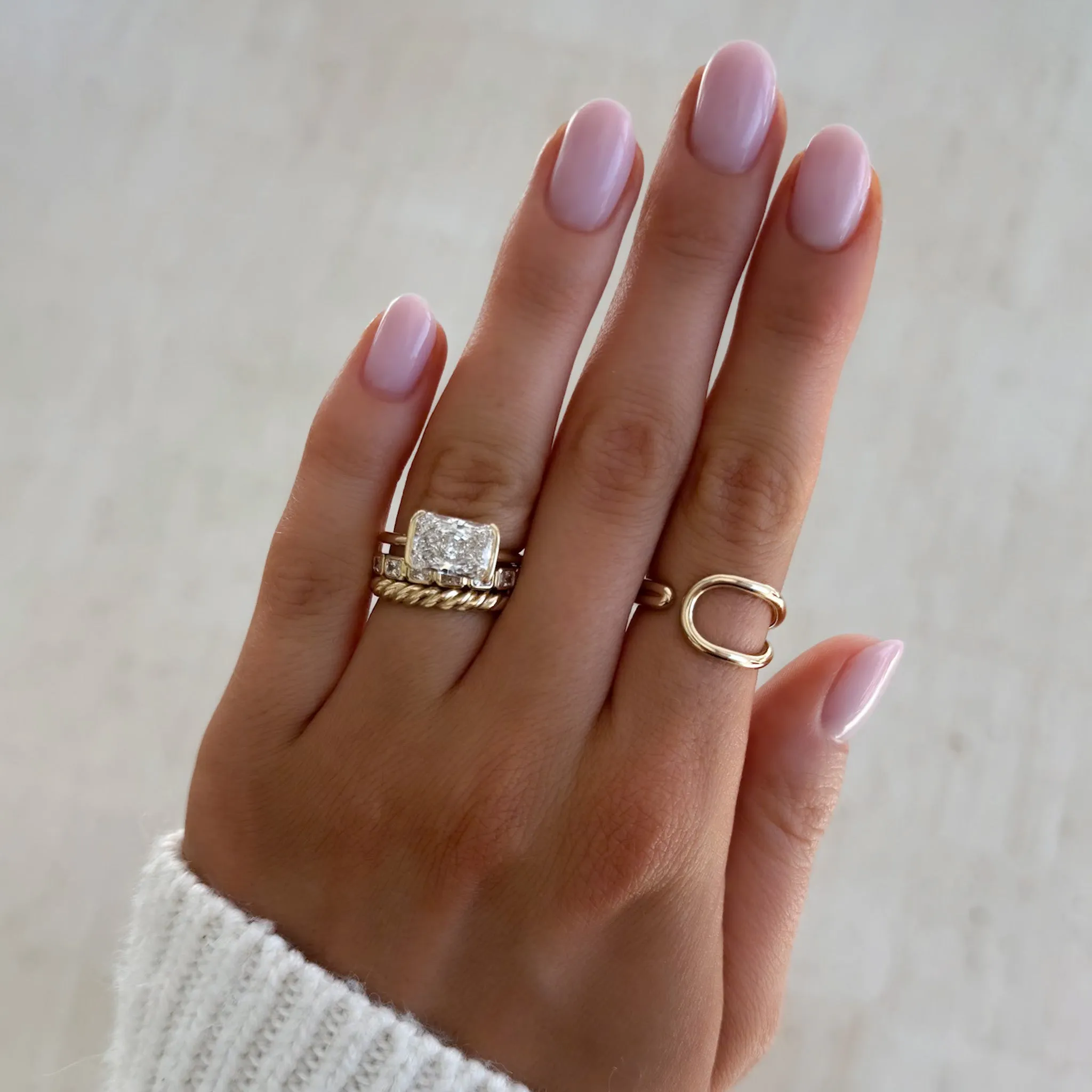 Rope Wedding Band (3mm)