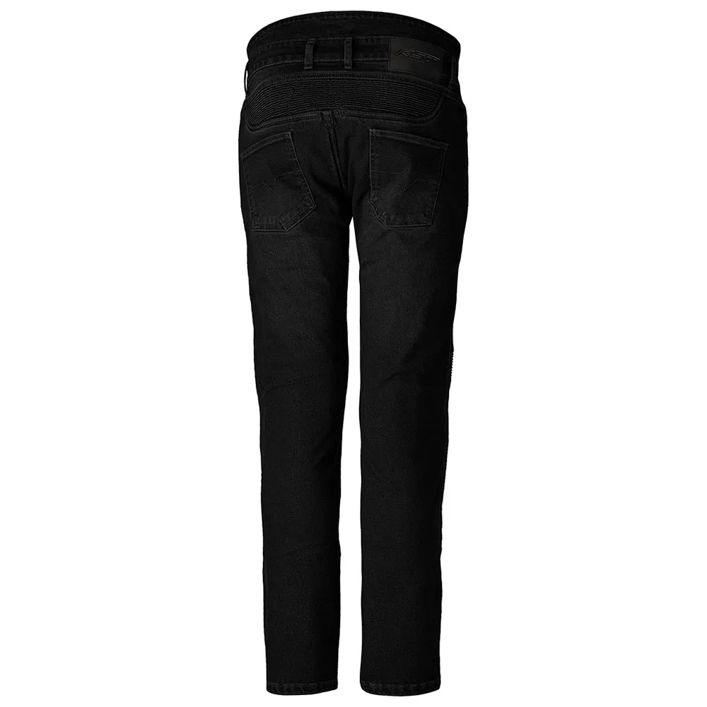 RST X KEVLAR TECH PRO CE SHORTLEG TEXTILE JEAN [BLACK]