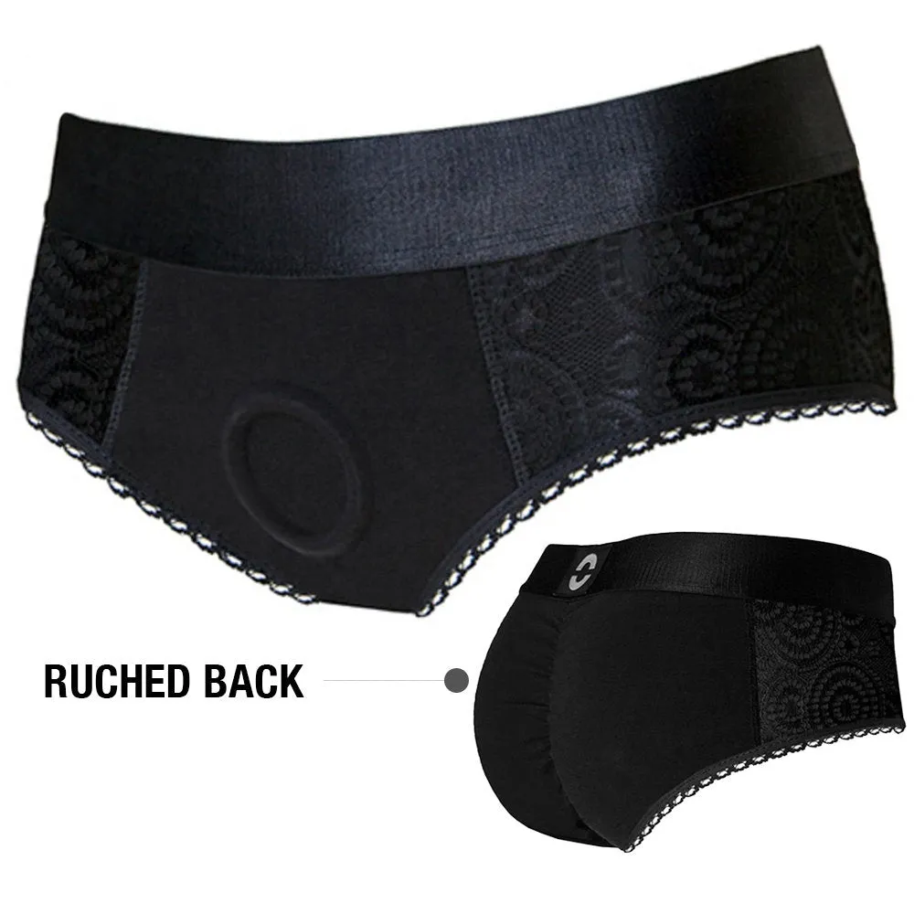 Ruched Back Panty Harness