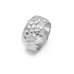Sahel Sterling Silver Tortoise Shell Ring