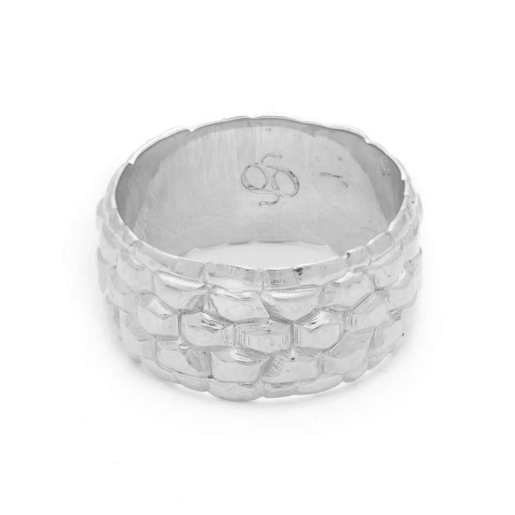 Sahel Sterling Silver Tortoise Shell Ring
