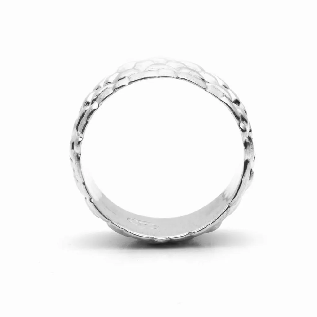 Sahel Sterling Silver Tortoise Shell Ring
