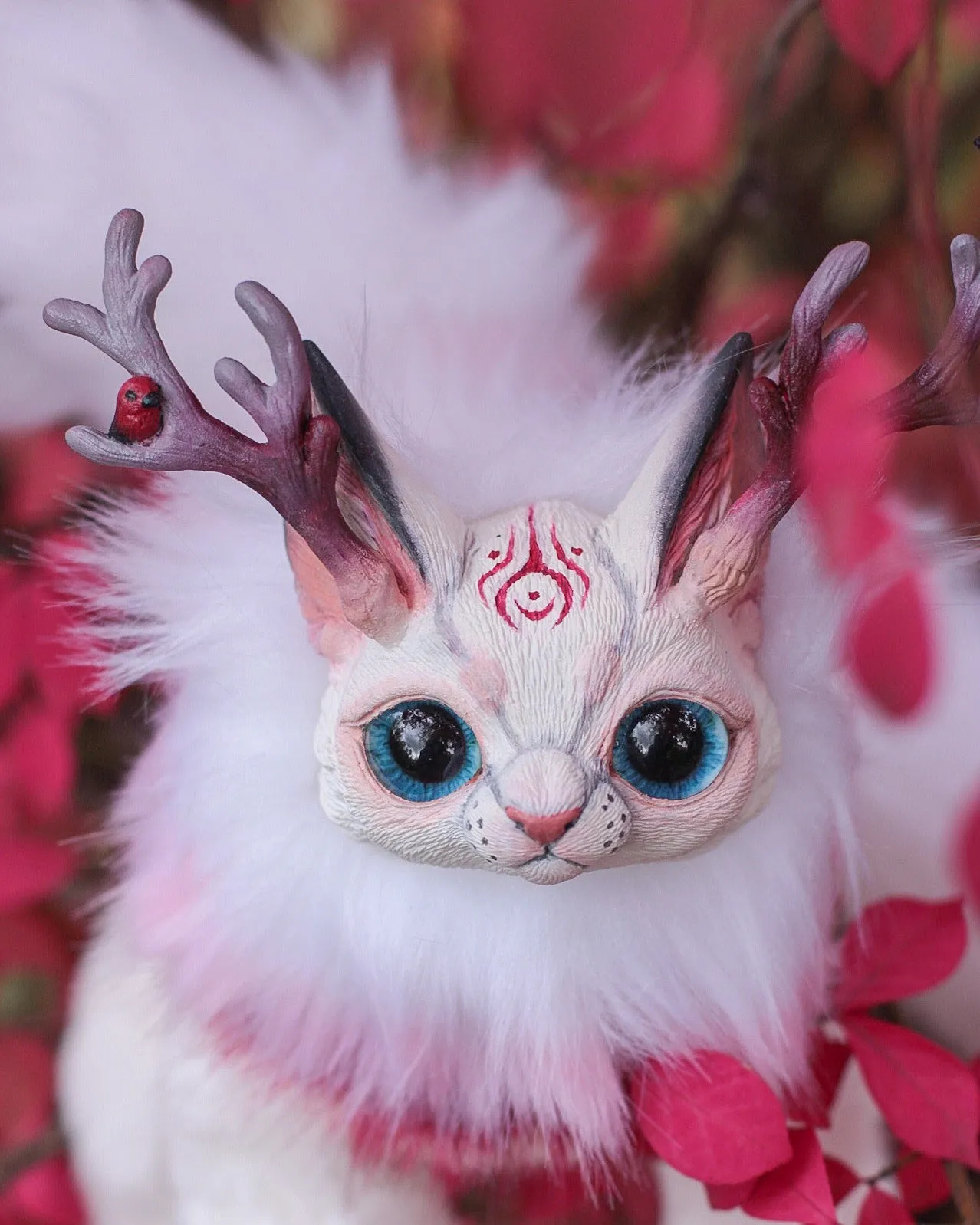 Sakura Kitsune Cat