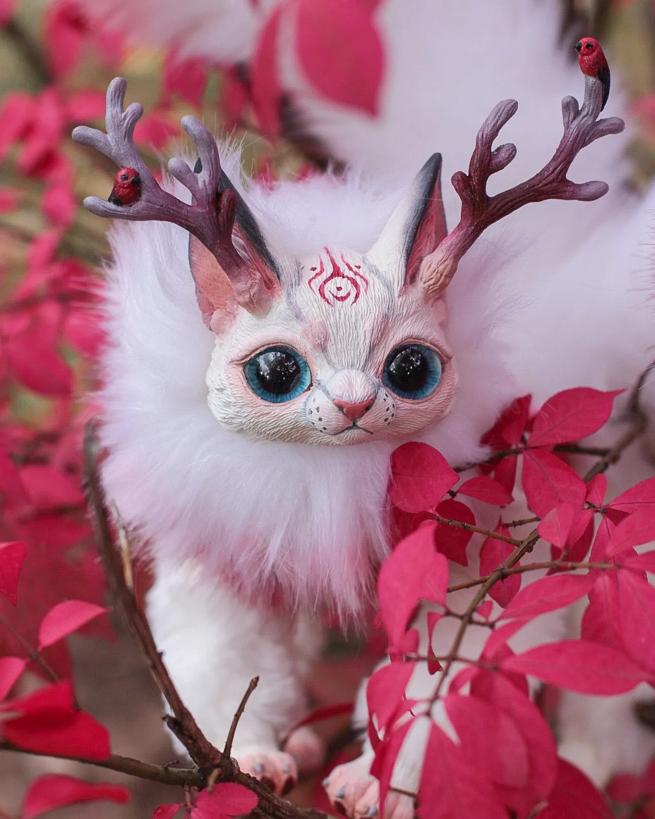 Sakura Kitsune Cat
