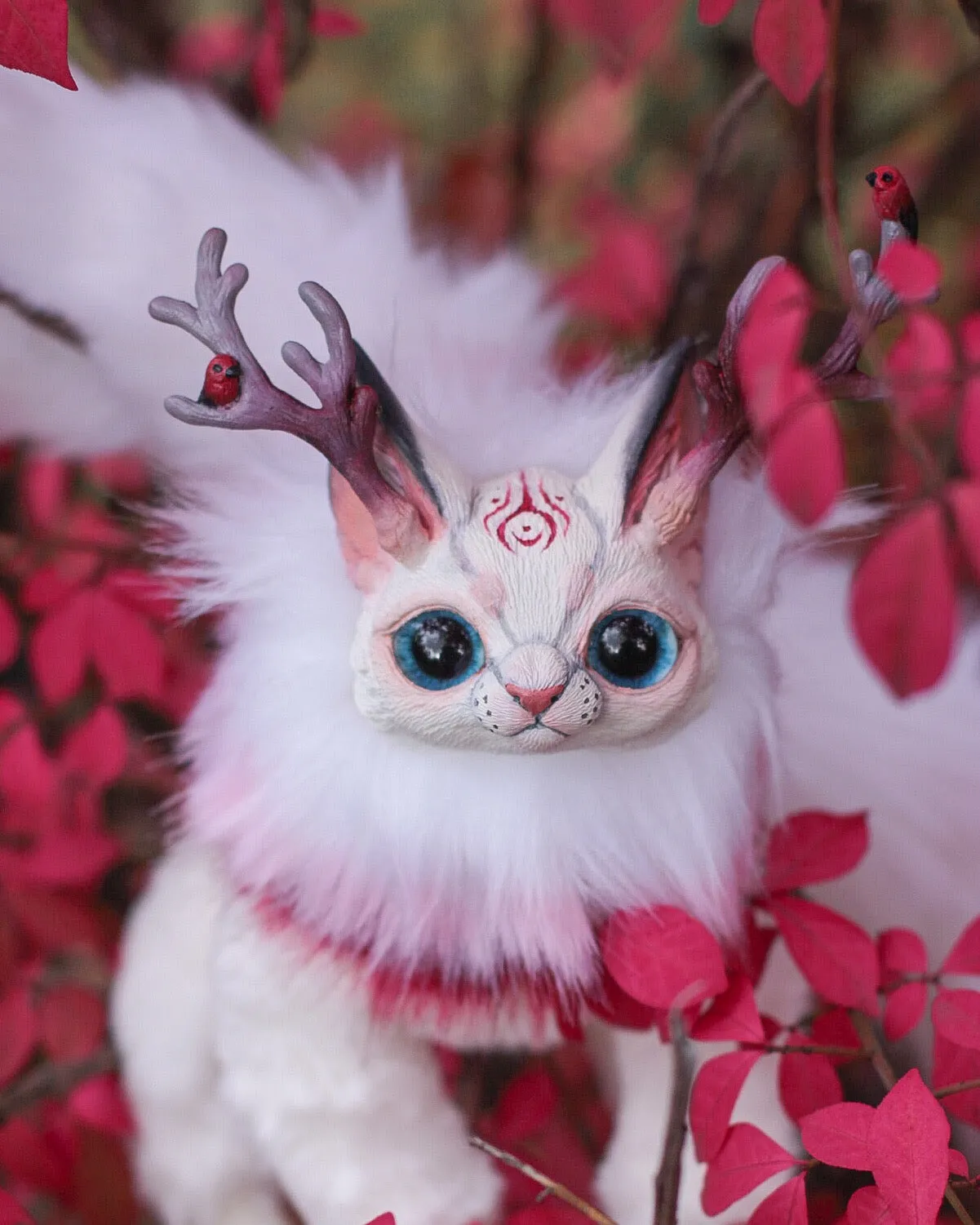 Sakura Kitsune Cat