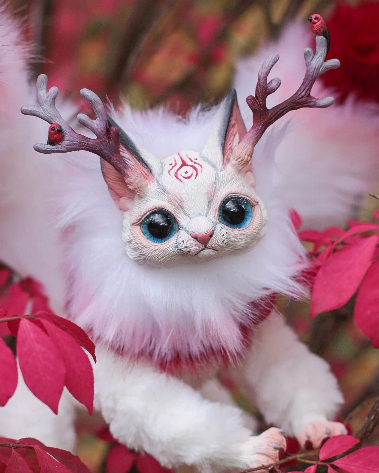 Sakura Kitsune Cat