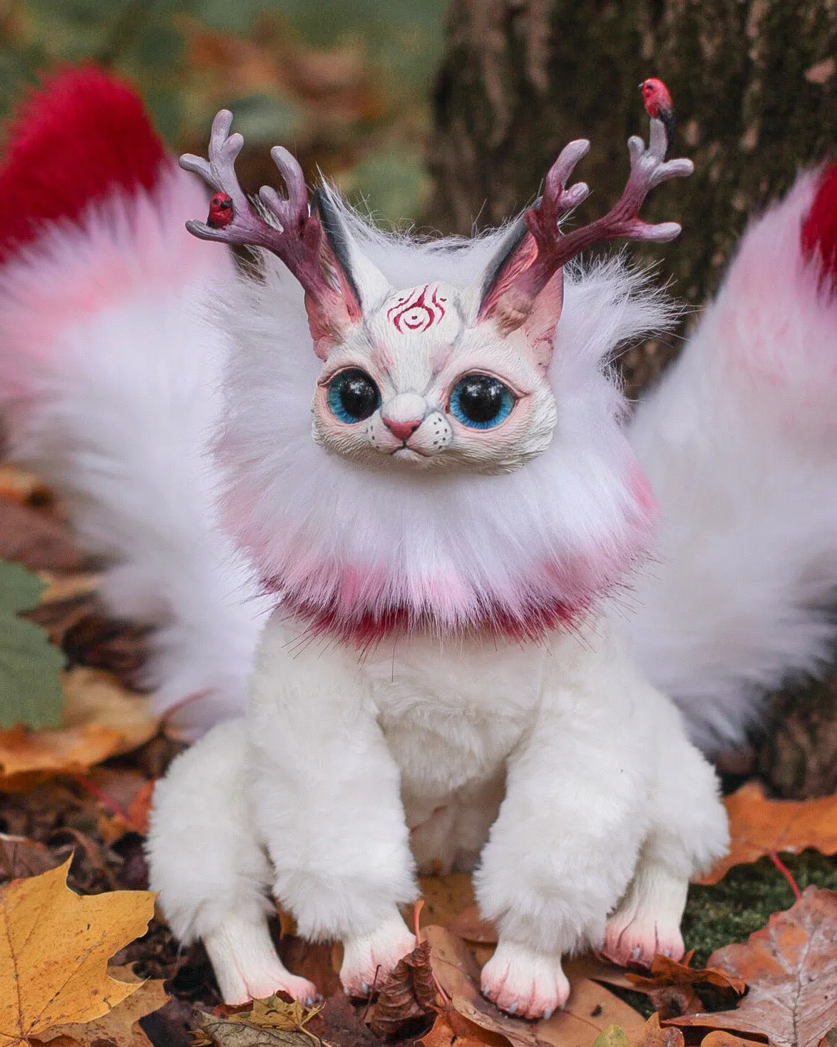Sakura Kitsune Cat