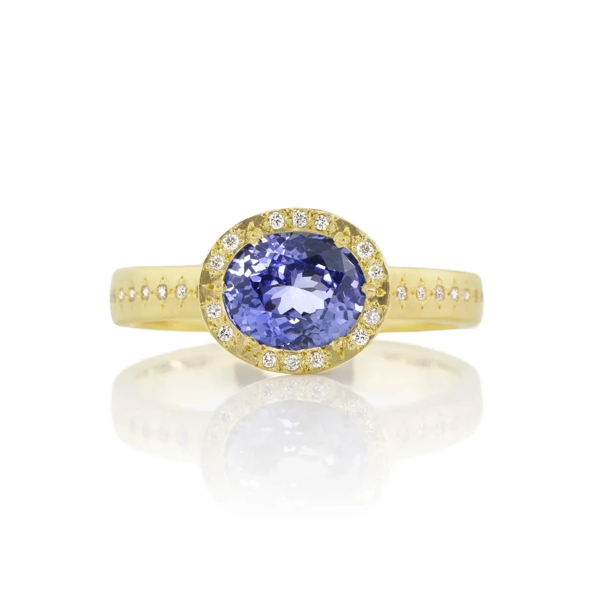 Sapphire Oval Succession Ring
