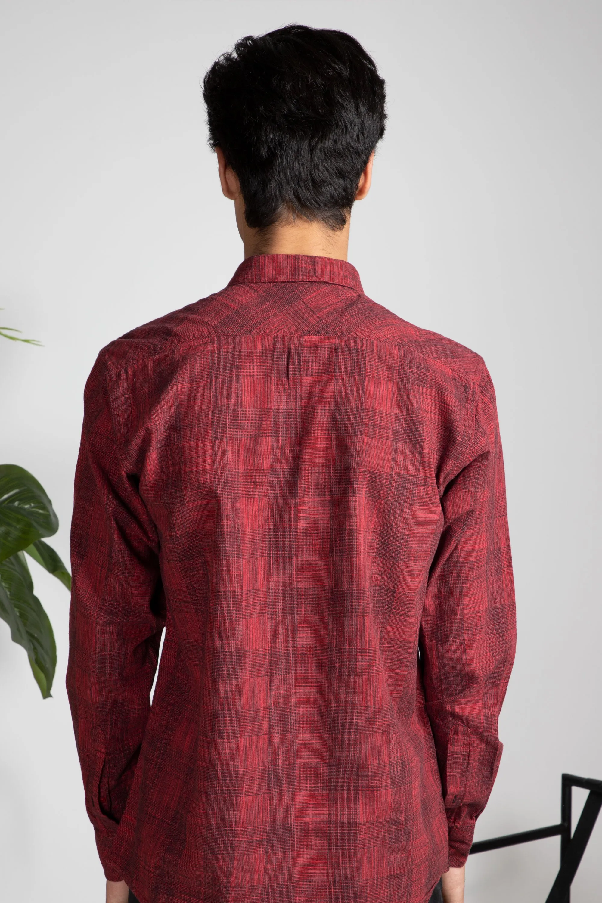 Scarlet Check Shirt