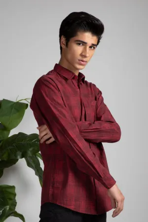 Scarlet Check Shirt
