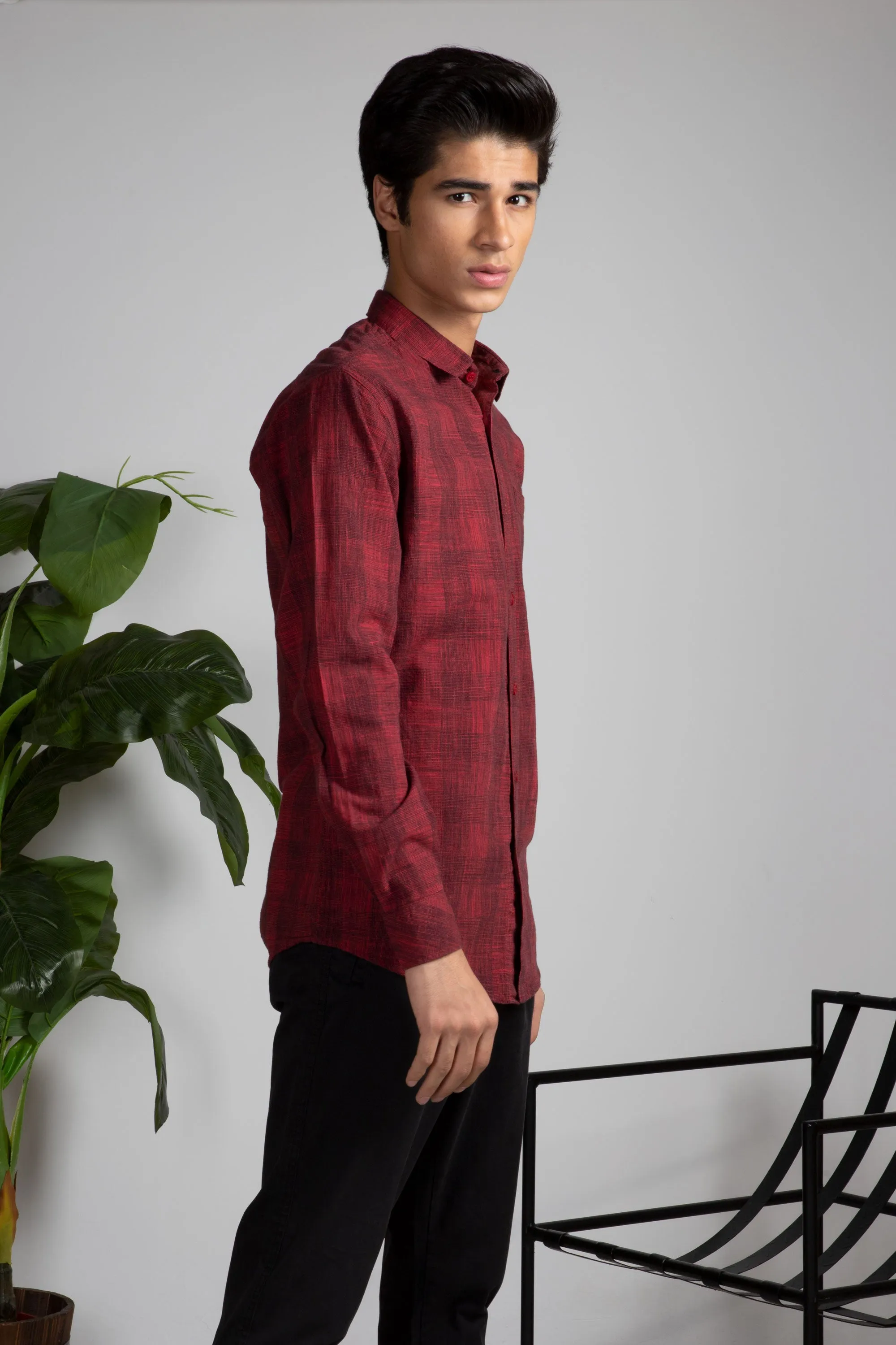 Scarlet Check Shirt
