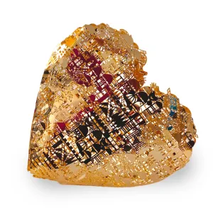 SCULPTURE - JERUSALEM HEART