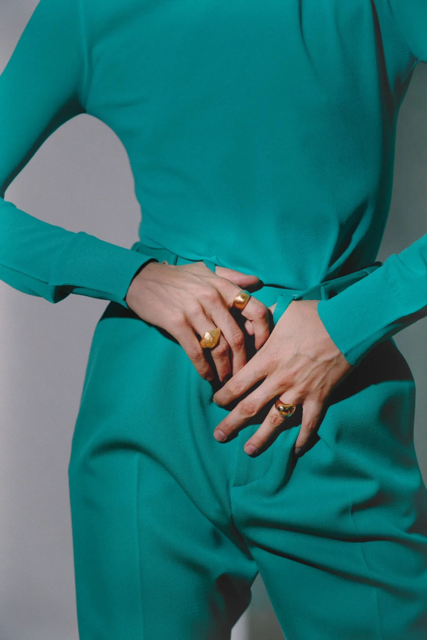 Shapeless Ring In Navy