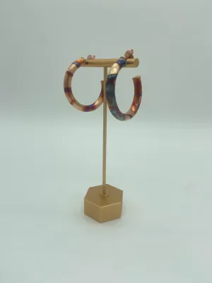 Sheila Fajl Chantal Hoops - Burnished Gold