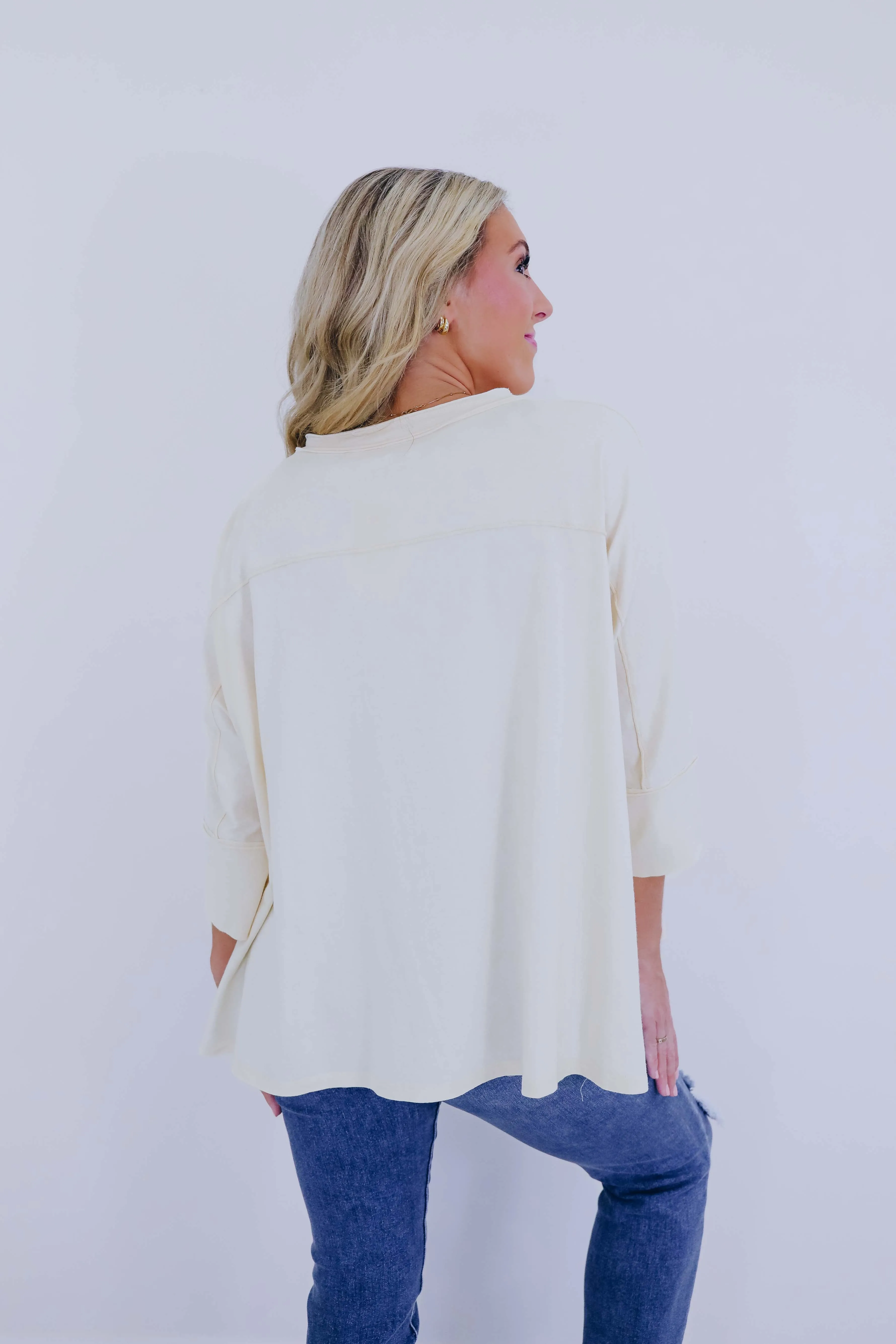 Shine Bright Star Patch Top- 5 Colors