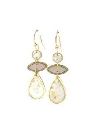 Silver Girl Triple Drop Dangle