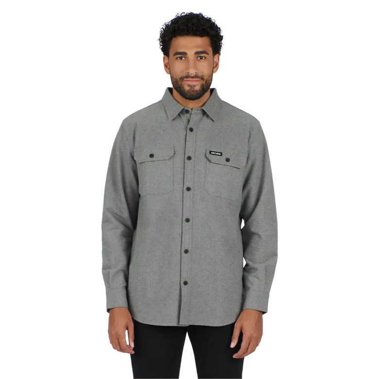 Ski-Doo Solid Flannel Shirt
