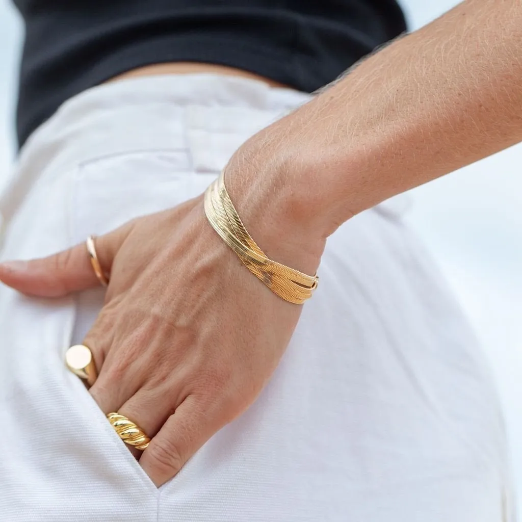 Snake Chain Bracelet (3 sizes!)