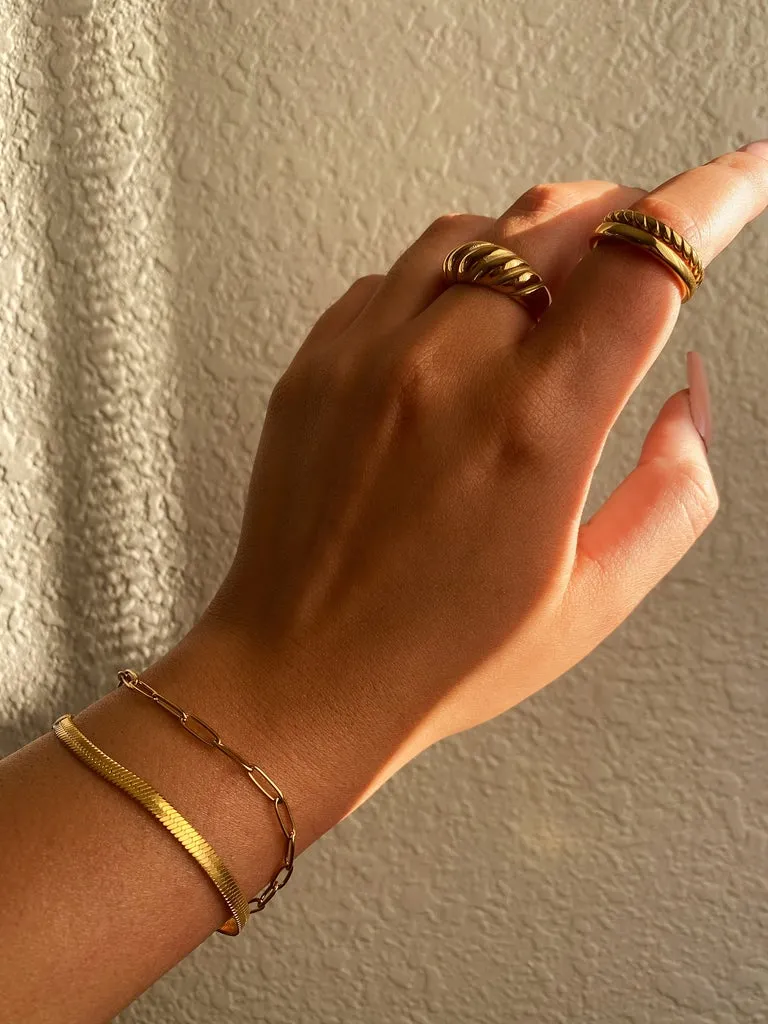 Snake Chain Bracelet (3 sizes!)