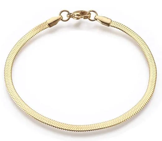 Snake Chain Bracelet (3 sizes!)