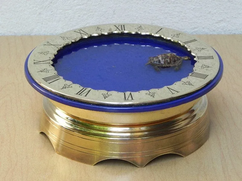 SOLD Gubelin Mystery Floating Turtle Water Clock, Rare, by Charles Hour