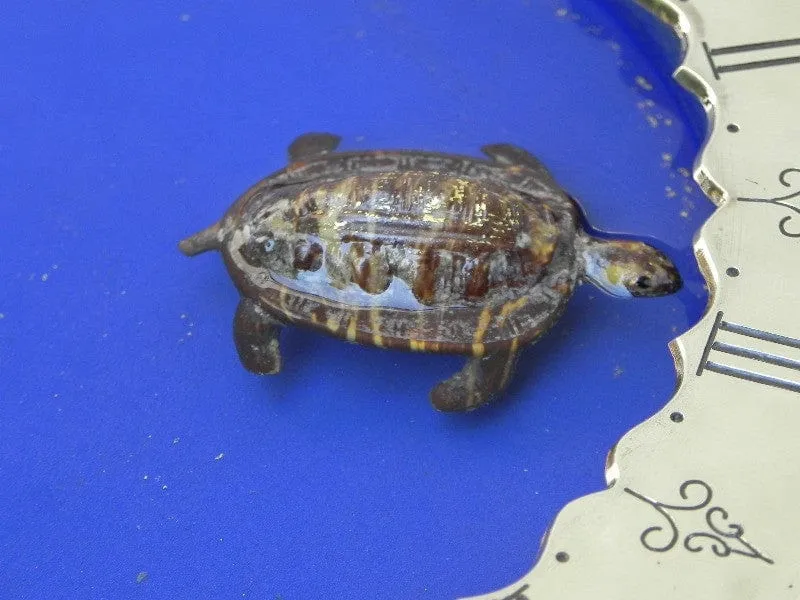 SOLD Gubelin Mystery Floating Turtle Water Clock, Rare, by Charles Hour
