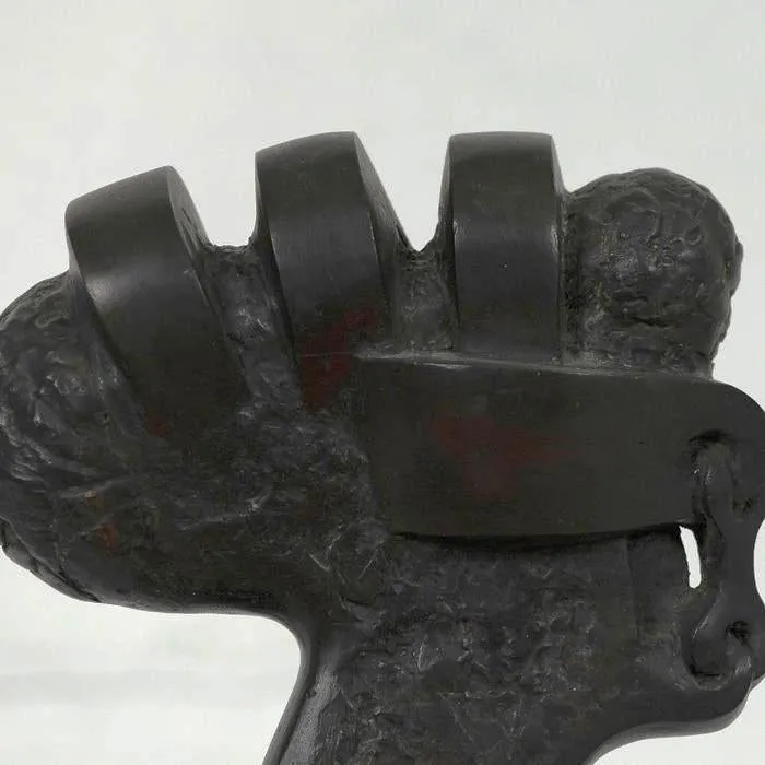 SOREL ETROG "KEYHEAD V" BRONZE, 1969