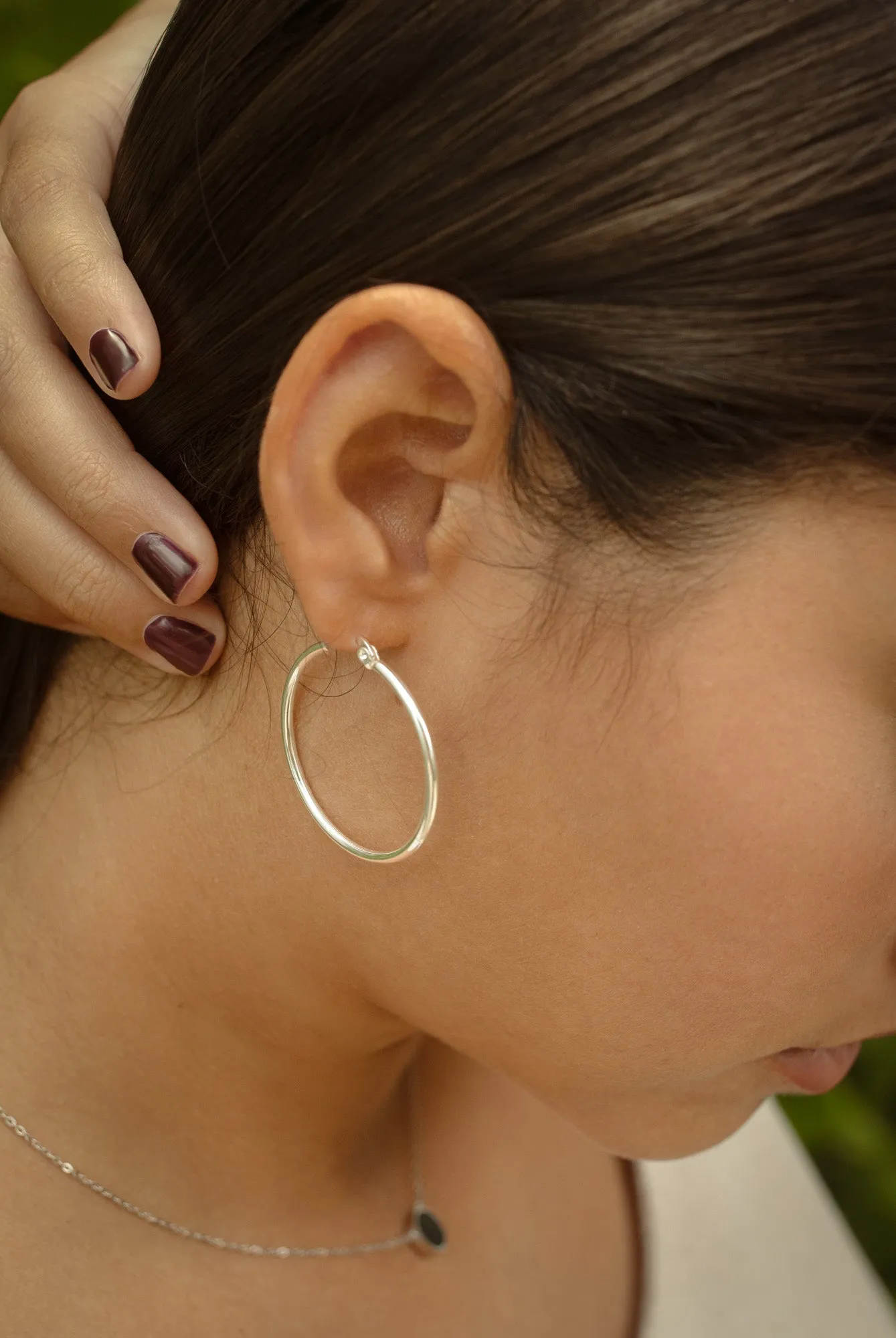 SS Hoop Silver