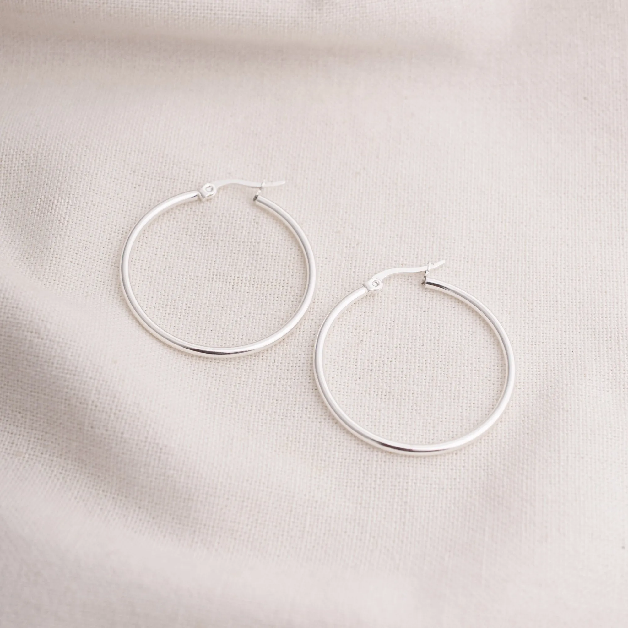 SS Hoop Silver
