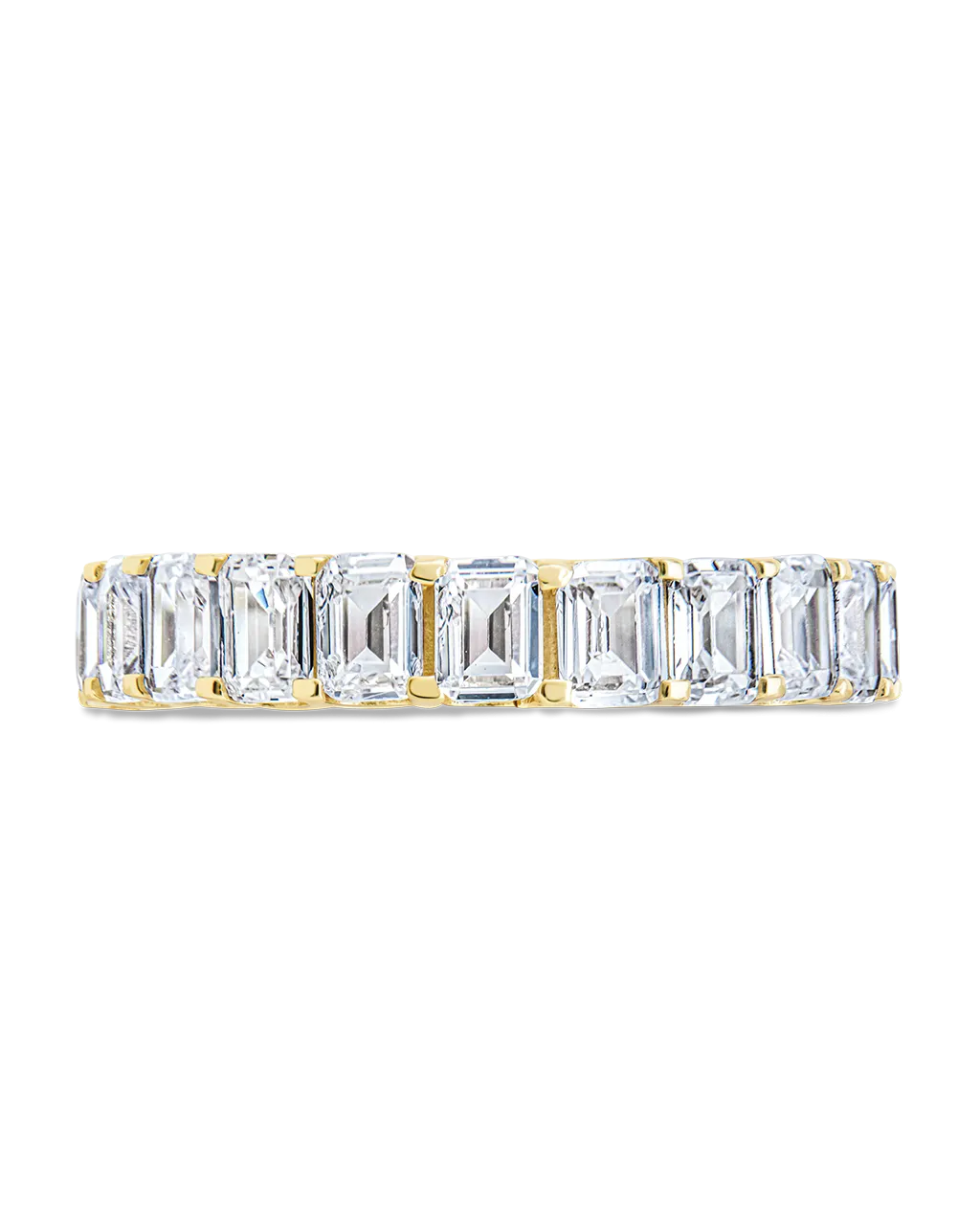 Sterling Silver Rio Baguette CZ Ring