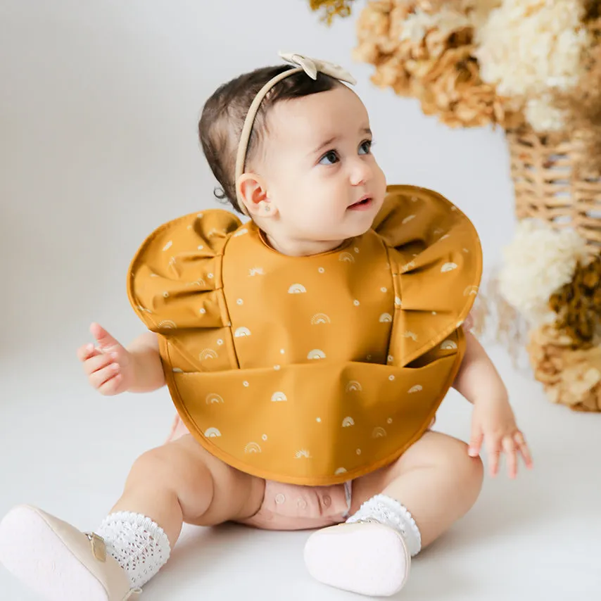 Sunrise Frill | Snuggle Hunny Feeding Bib