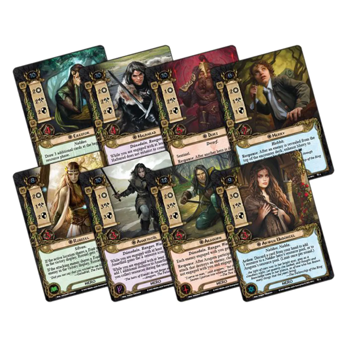 The Lord of the Rings LCG Angmar Awakened Hero Expansion