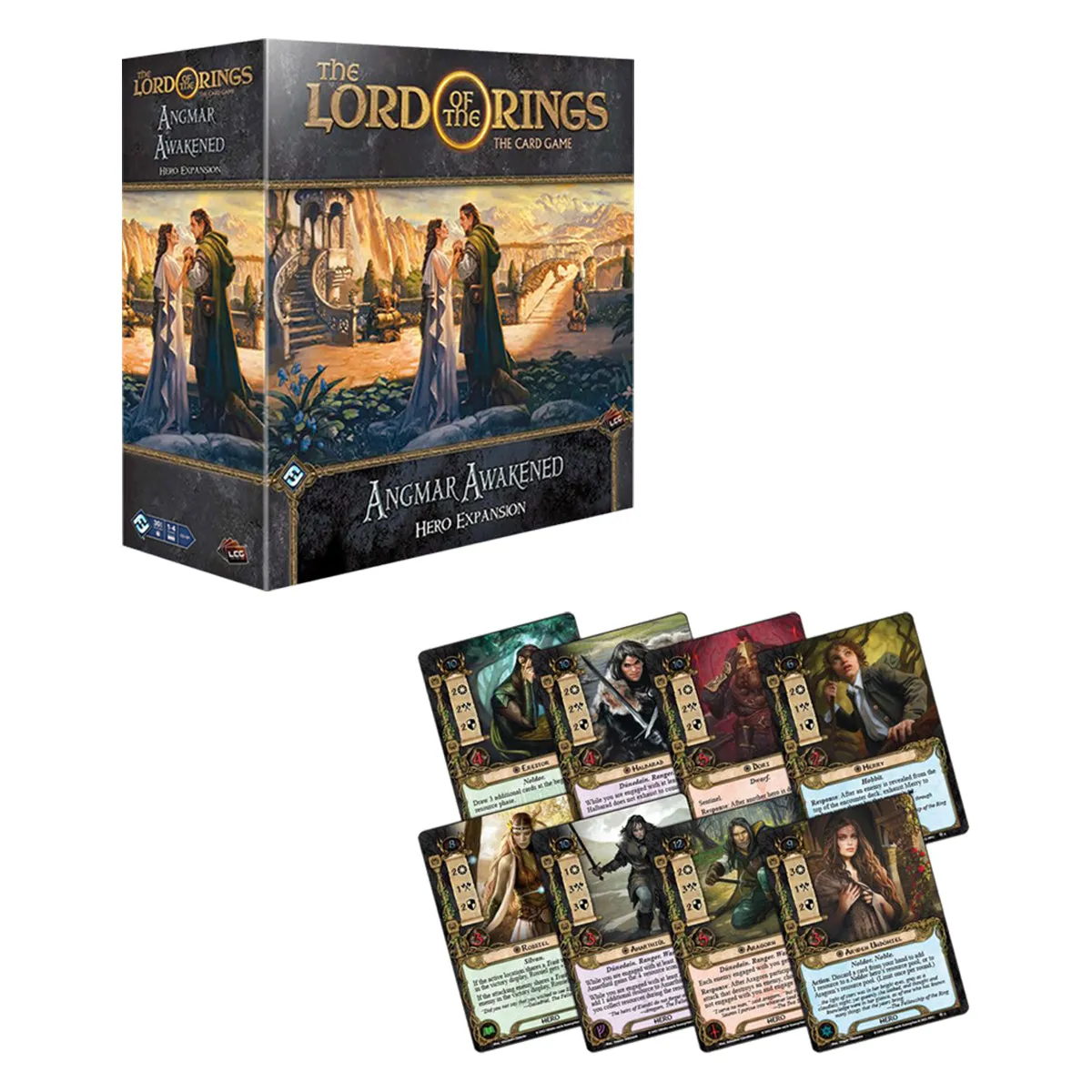 The Lord of the Rings LCG Angmar Awakened Hero Expansion
