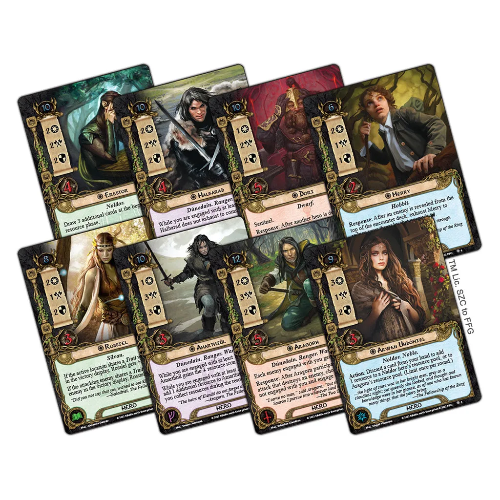 The Lord of the Rings: The Card Game - Angmar Awakened Hero Expansion