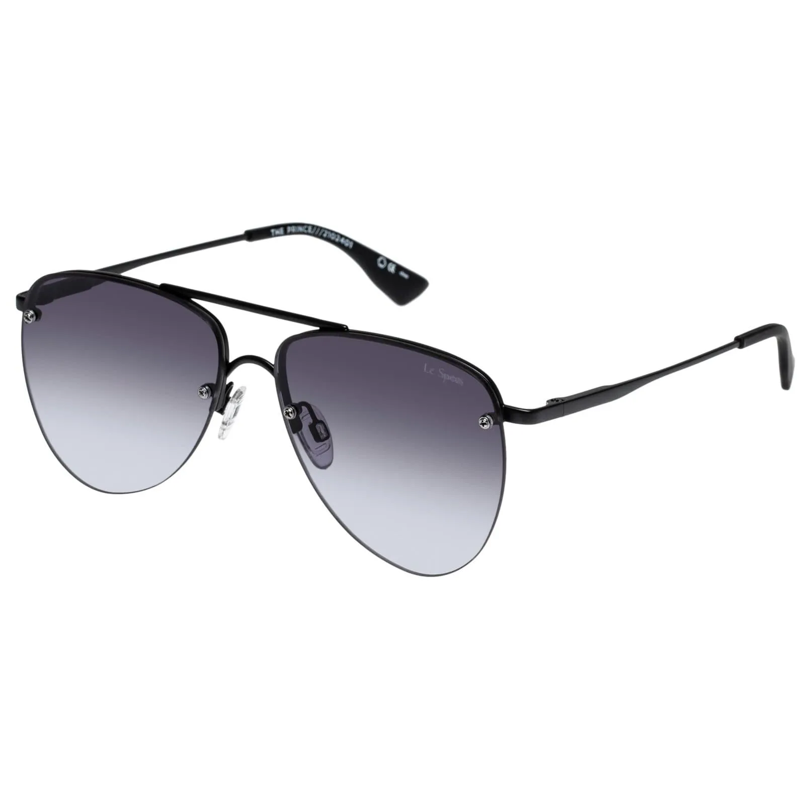 The Prince Matte Black Sunglasses