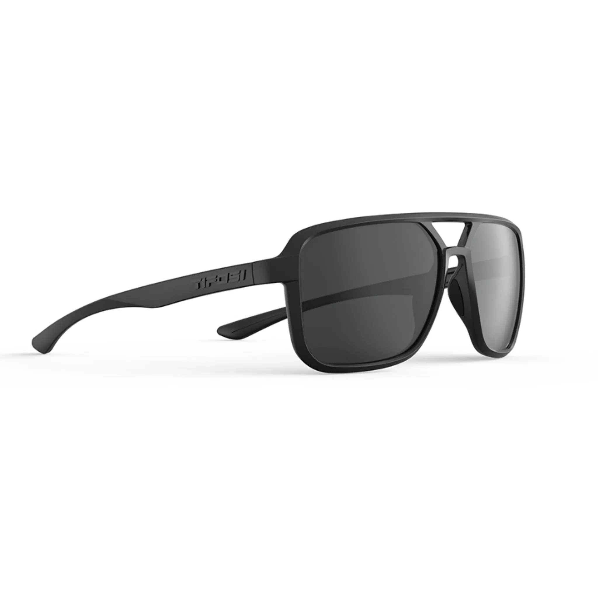 Tifosi Salto Sunglasses Blackout With Smoke Lens