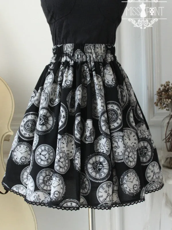 timeless pocket watch pattern tutu