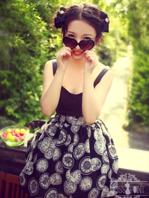timeless pocket watch pattern tutu