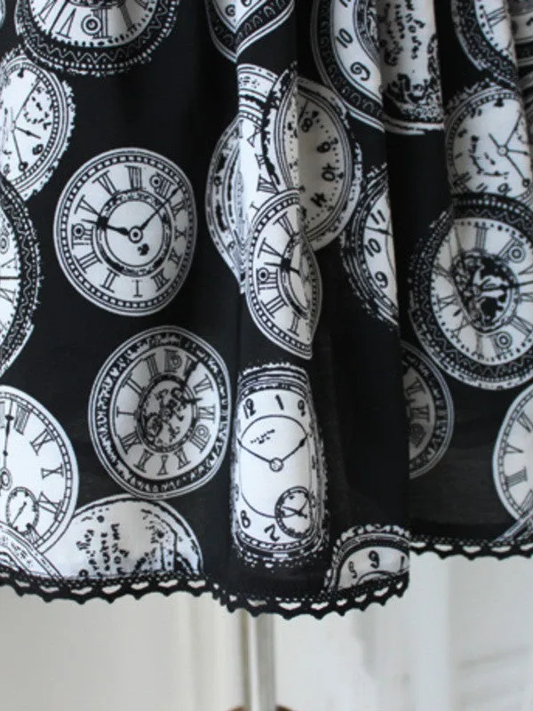 timeless pocket watch pattern tutu