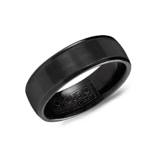Torque (7mm) Black Cobalt Mens Band