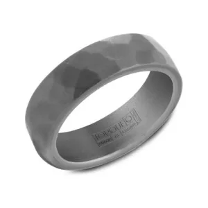Torque (7mm) Tantalum Hammered Finish Mens Band