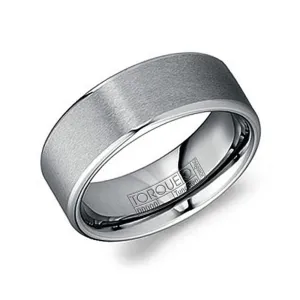 Torque (8mm) Tungsten Carbide Brushed Finish Band