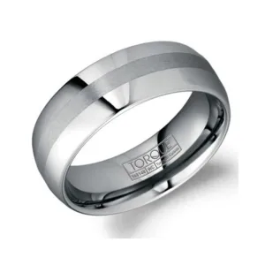 Torque Tungsten Carbide (8mm) Mens Band