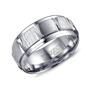 Torque White Cobalt (9mm) Mens Band