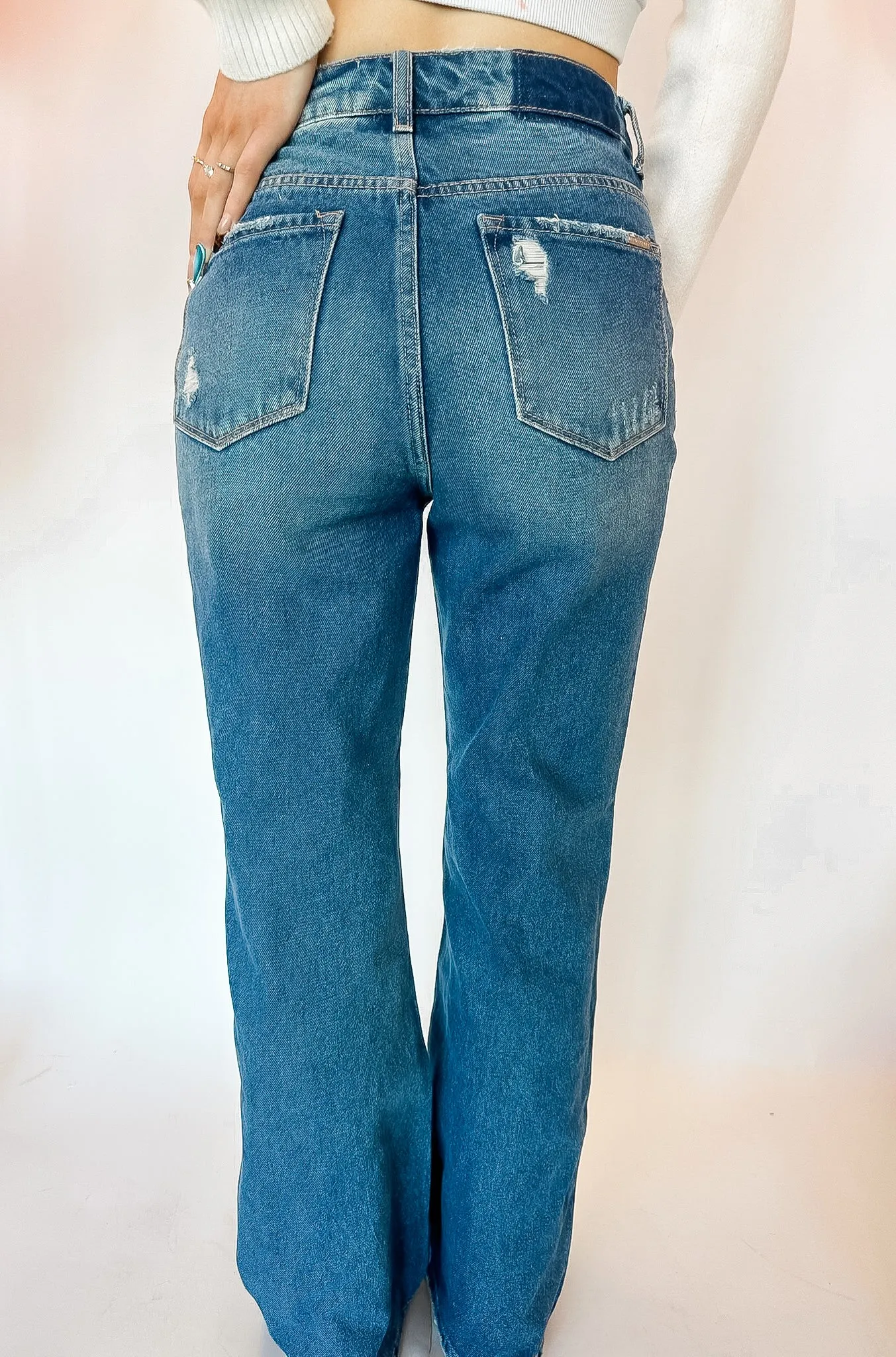 Trail Rider High Rise Boot Cut Jeans