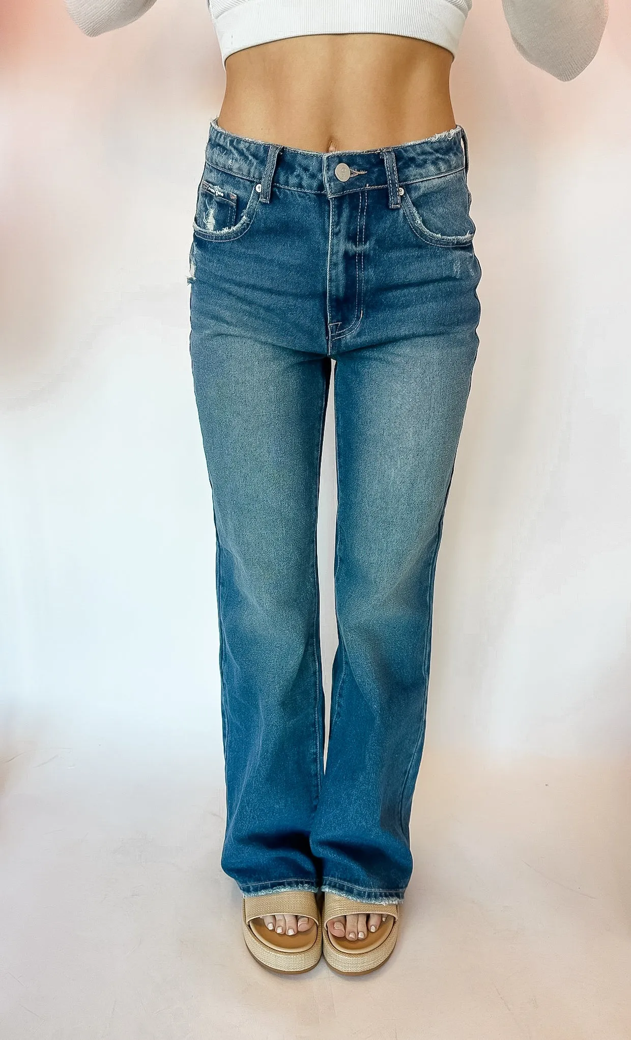Trail Rider High Rise Boot Cut Jeans